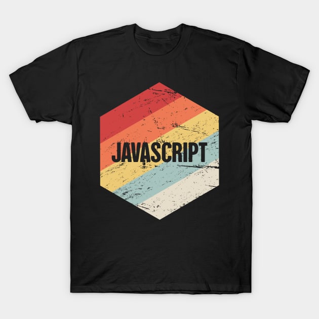 Retro JavaScript Icon T-Shirt by MeatMan